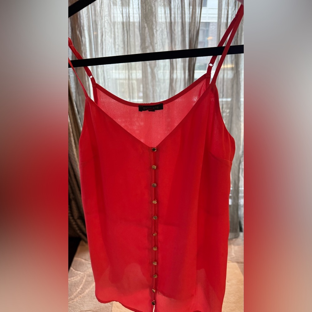 Dynamite Women's coral tank Top - Picture 5 of 11